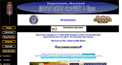 Desktop Screenshot of masondixondragway.com